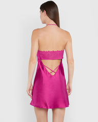 Isla & Evie Sleep Unlined Short Slip Pink / M