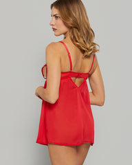 ISLA & EVIE SEXY SLEEP UNCUPPED BABYDOLL Purple / S