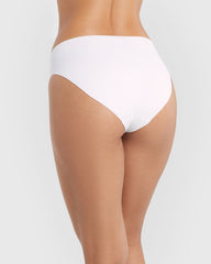 Isla & Evie No Show Cotton Unlined Brief Panty White / M