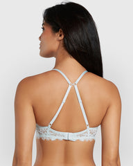 Isla & Evie Obvious Lightly Lined Full Coverage Bra Blue / 34D