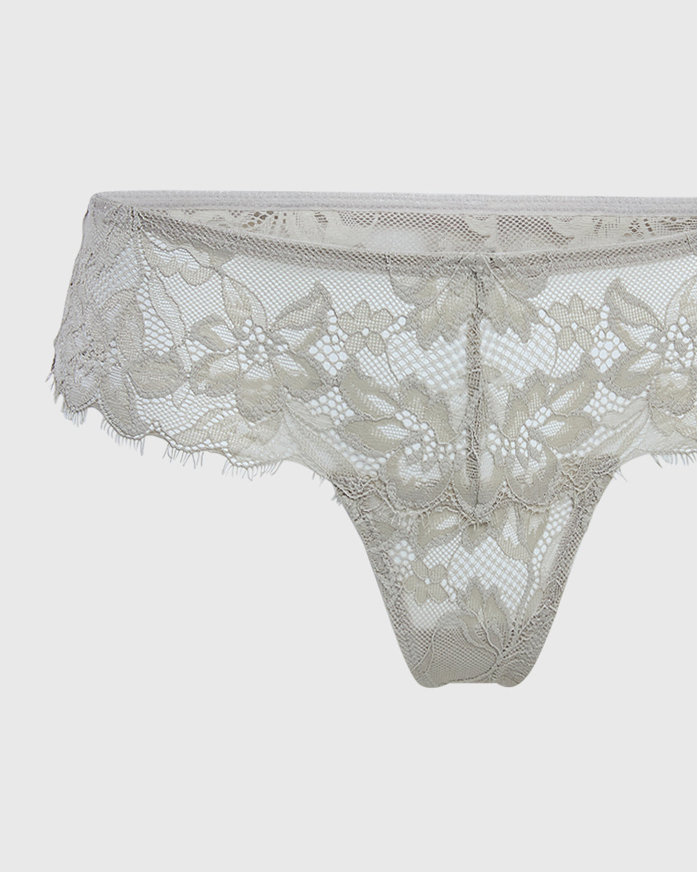 Isla & Evie Sexy Thong Panty Green / S