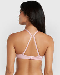 Isla & Evie Obvious Gel Padding Plunge Bra Pink / 34D
