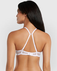 Isla & Evie Obvious Gel Padding Plunge Bra White / 34B