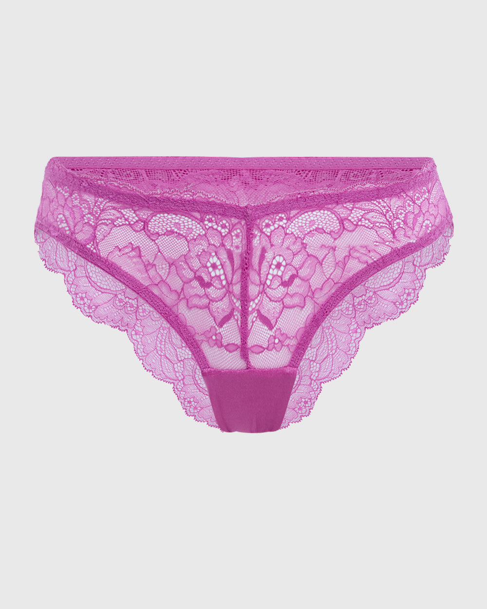 Isla & Evie Sexy Cheeky Panty Purple / S