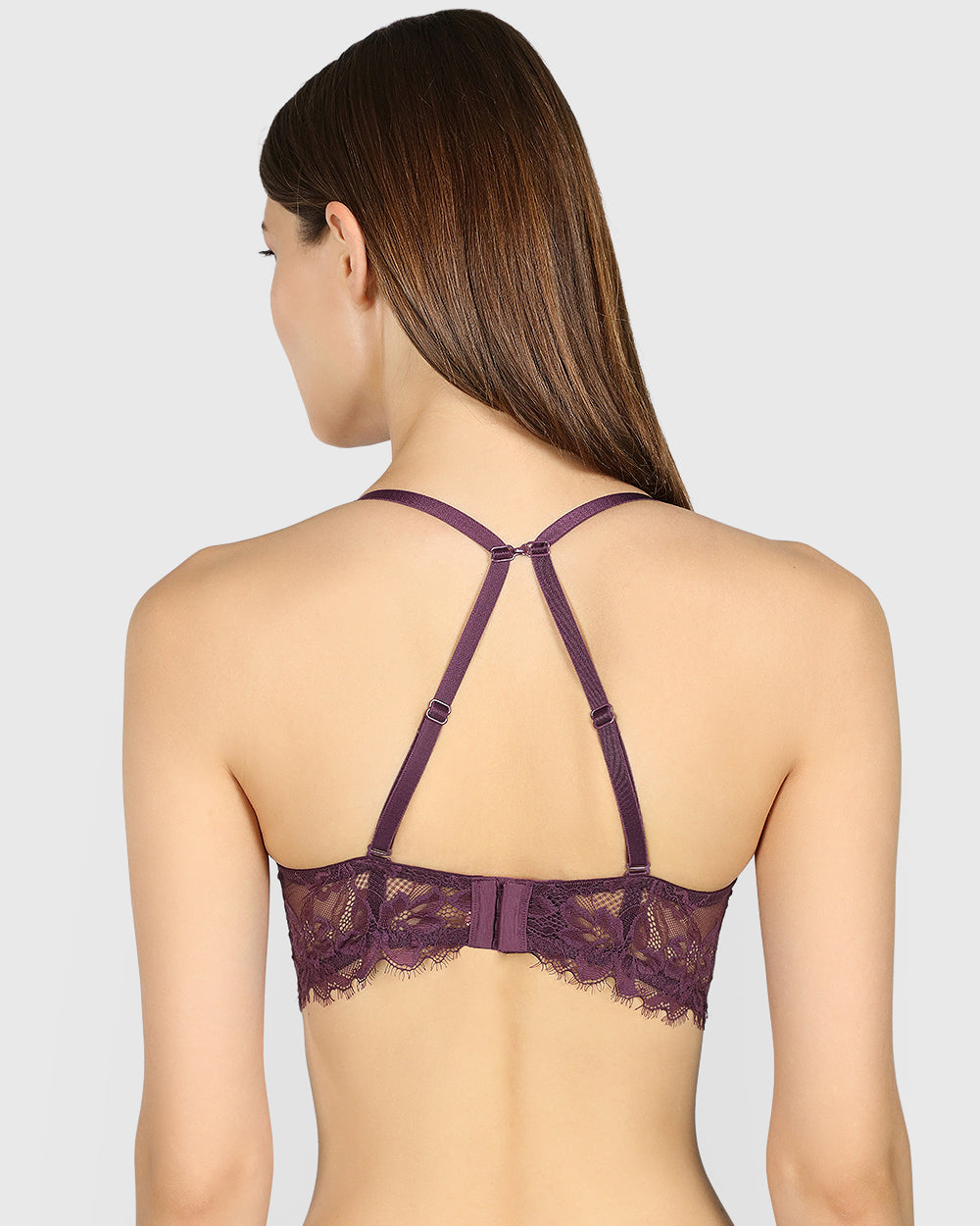 Isla & Evie Obvious Double Pushup Plunge Bra HORTENSIA / 32C