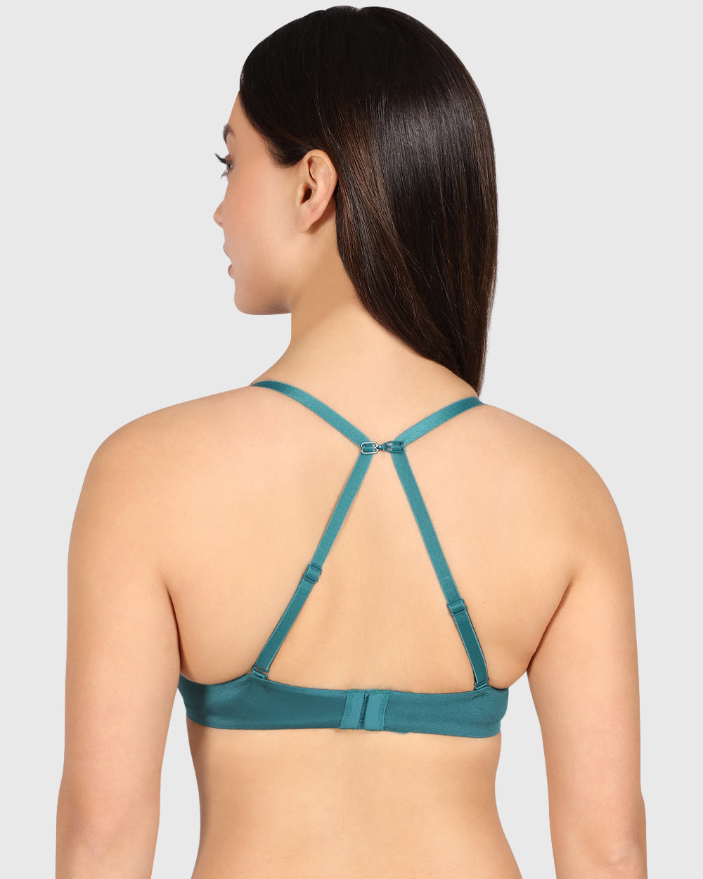 Isla & Evie Obvious Gel Padding Plunge Bra Dark Blue / 34B