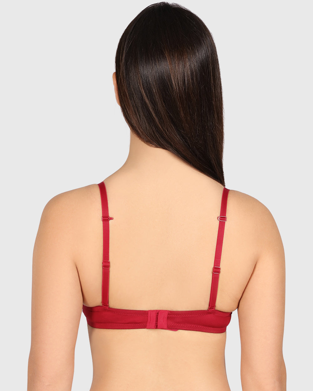 Isla & Evie Obvious Gel Padding Plunge Bra Dark Red / 34B