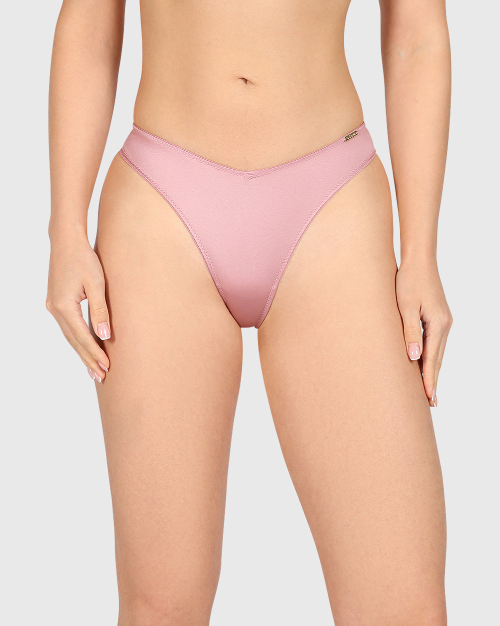 Isla & Evie Sexy Thong Panty Light Pink / S