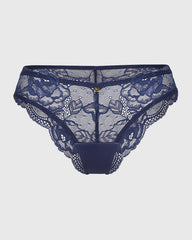 Isla & Evie Sexy Cheeky Panty Dark Blue / S
