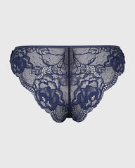 Isla & Evie Sexy Cheeky Panty Dark Blue / S