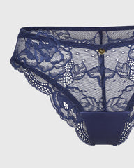 Isla & Evie Sexy Cheeky Panty Dark Blue / S