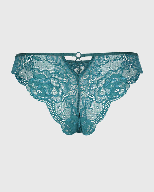 Isla & Evie Sexy Cheeky Panty Dark Blue / S