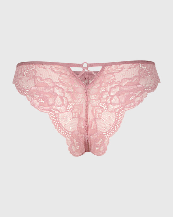 Isla & Evie Sexy Cheeky Panty Light Pink / S