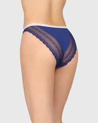 Isla & Evie Trend Trendy Bikini Panty Dark Blue / S