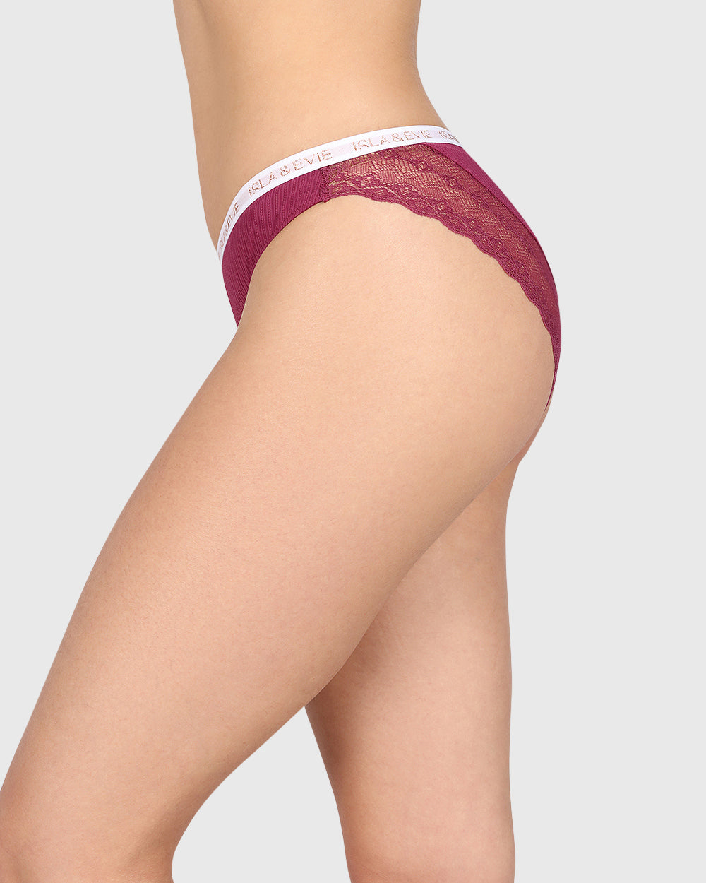 Isla & Evie Trend Trendy Bikini Panty Purple / S