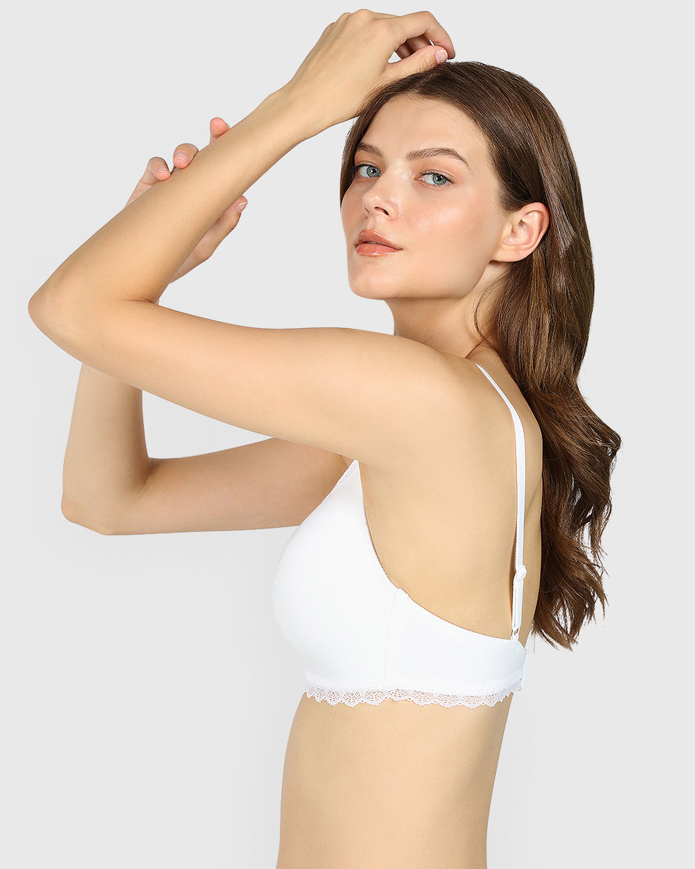 Isla & Evie Trend No Wire Full Coverage Bra BRIGHT WHITE / 34B
