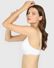Isla & Evie Trend No Wire Full Coverage Bra BRIGHT WHITE / 34B