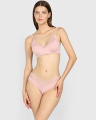 Isla & Evie Trend No Wire Full Coverage Bra PALE MAUVE / 34B