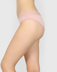 Isla & Evie Trend Trendy Hipster Panty PALE MAUVE / S