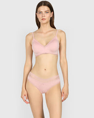Isla & Evie Trend Trendy Hipster Panty PALE MAUVE / S