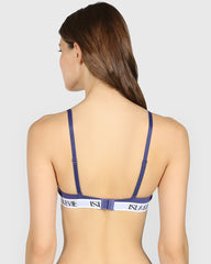 Isla & Evie Trend Pushup Tshirt Bra Bra SKIPPER BLUE / 34B