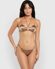 Isla & Evie Ring Decal Bikini Bottom Toffee / S