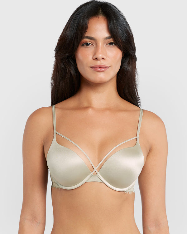 Isla & Evie Double Pushup - Micro With Lace