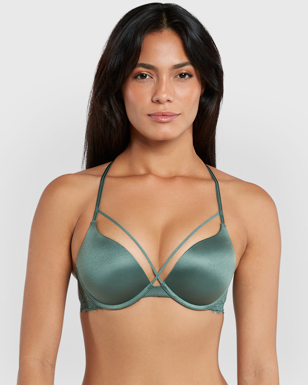 Isla & Evie Double Pushup - Micro With Lace