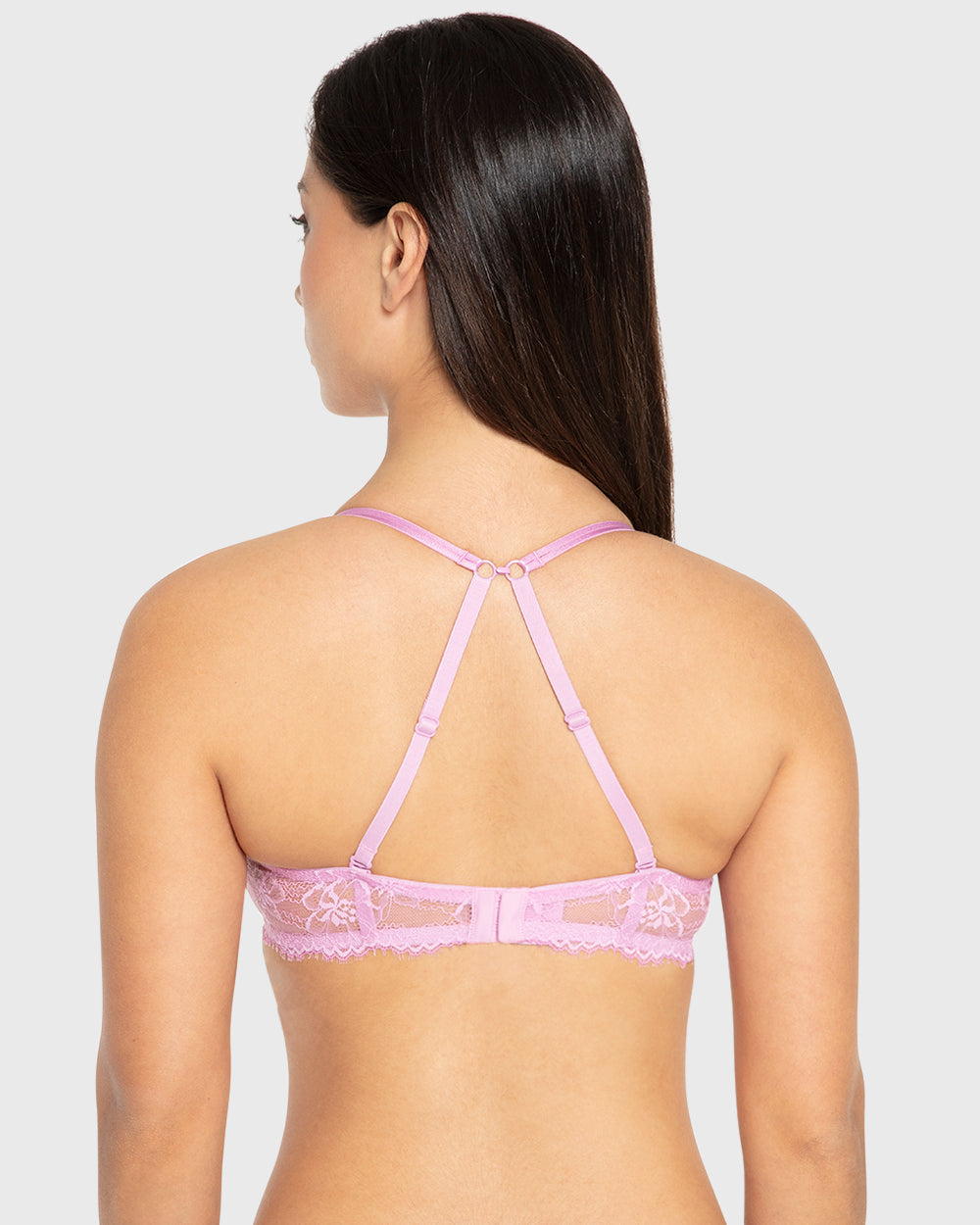 Isla & Evie Phalaenopsis Lightly Lined Full Coverage Bra Phalaenopsis / 34B