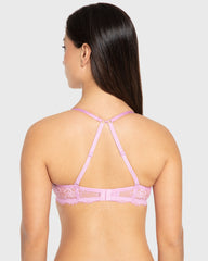 Isla & Evie Phalaenopsis Lightly Lined Full Coverage Bra Phalaenopsis / 34B