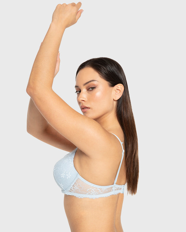 Isla & Evie Skyway Double Push Up Plunge Bra Skyway / 34B