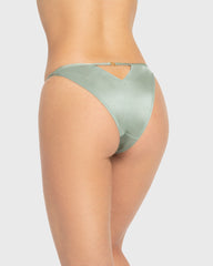 Isla & Evie Iceberg Green Lace Cheeky Panty Iceberg Green / S