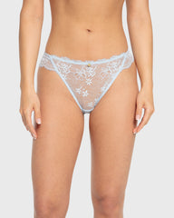 Isla & Evie Skyway Lace Cheeky Panty Skyway / S