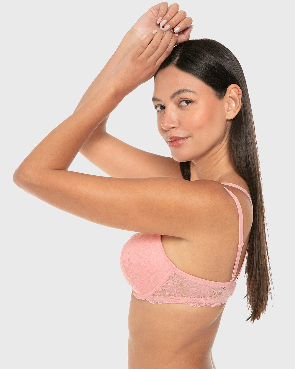 Isla & Evie Murex Shell Double Push Up Plunge Bra Murex Shell / 34B