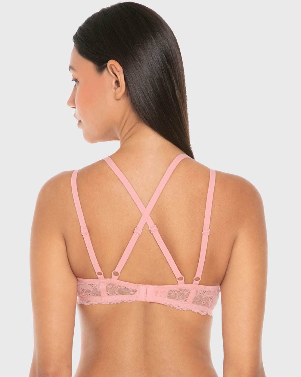 Isla & Evie Murex Shell Double Push Up Plunge Bra Murex Shell / 34B