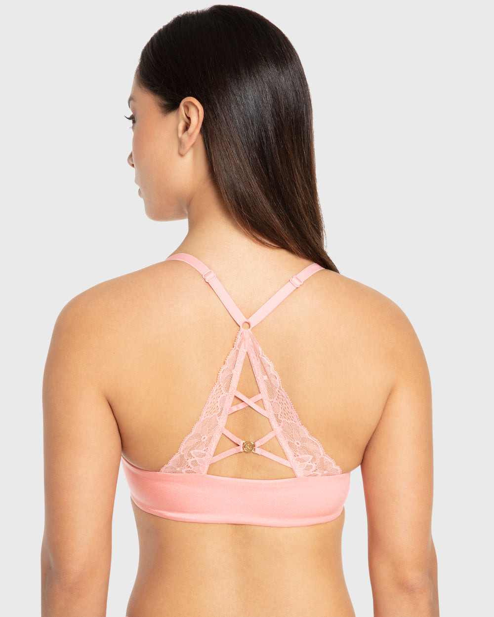 Isla & Evie Murex Shell Gel Padded Plunge Bra Murex Shell / 34B