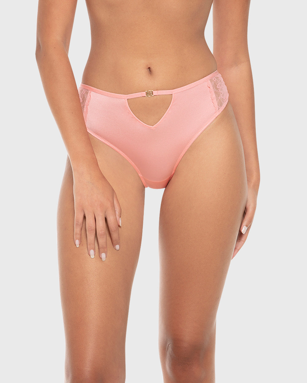 Isla & Evie Murex Shell Lace Cheeky Panty Murex Shell / S