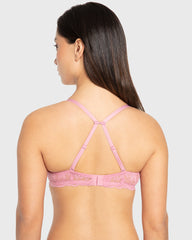 Isla & Evie Foxglove Lightly Lined Full Coverage Bra Foxglove / 34B