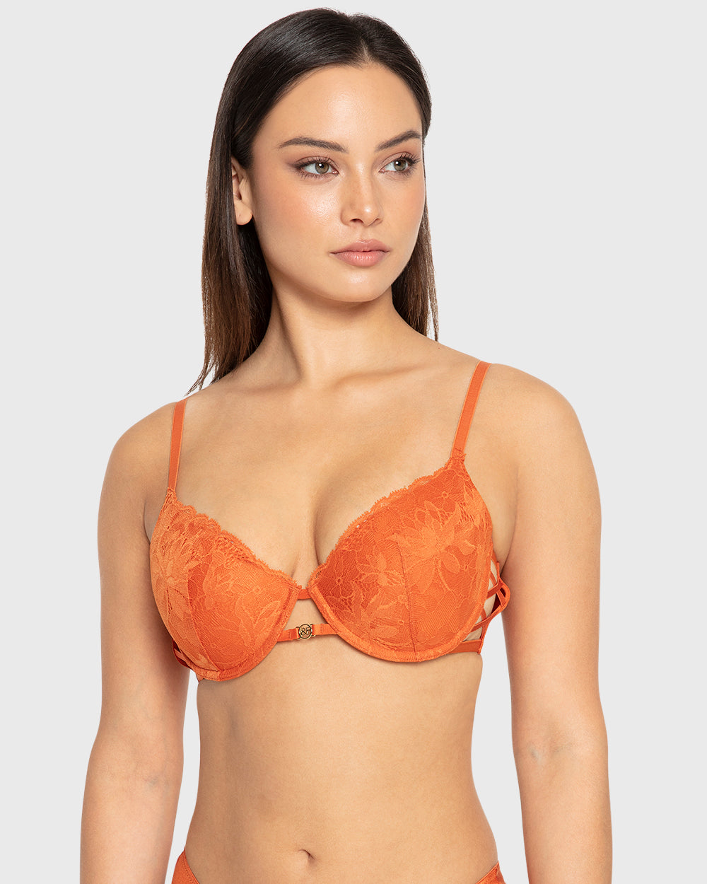Isla & Evie Spice Route Lightly Lined Full Coverage Bra Spice Route / 34B