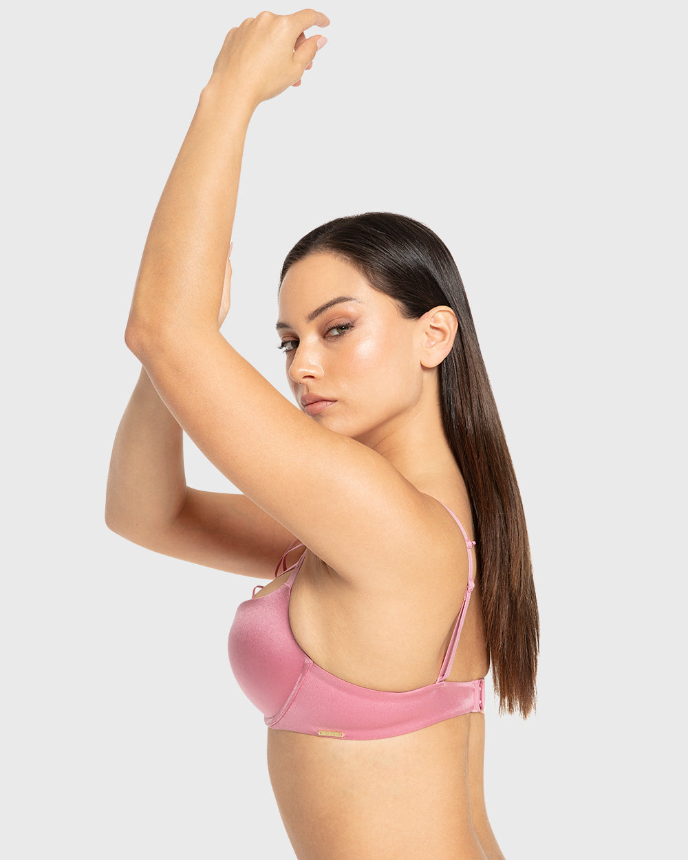 Isla & Evie Foxglove Gel Padded Plunge Bra Foxglove / 34B