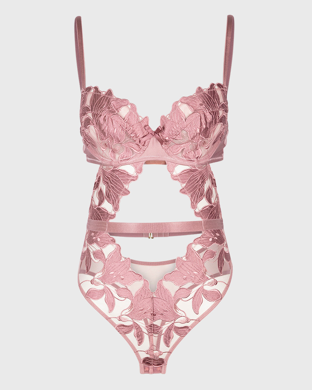 Isla & Evie Nostalgia Rose Lace Bodysuit
