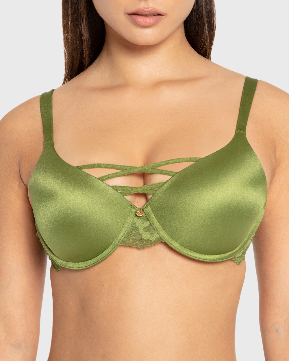 Isla & Evie Perfect Pear Lightly Lined Full Coverage Bra Perfect Pear / 34B