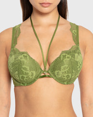 Isla & Evie Perfect Pear Double Push-Up Plunge Bra Perfect Pear / 34B