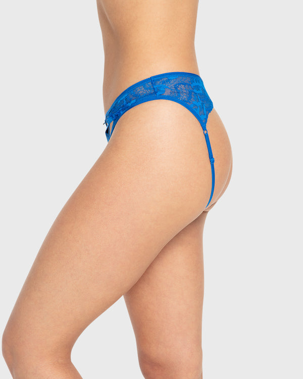 Isla & Evie Princess Blue Lace Cheeky Panty Princess Blue / S