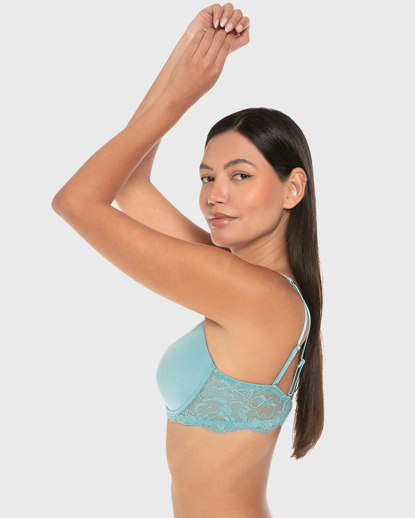 La Senza Isla And Evie Sexy Fashion Lightly Lined Full Coverage Bra Reef Waters Reef Waters / 34B