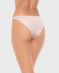 La Senza Isla And Evie Sexy Fashion Lace Micro Bikini Panty Rose Quartz Rose Quartz / S