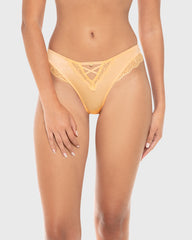 Isla & Evie Luxe Fashion Lace Micro Cheeky Panty