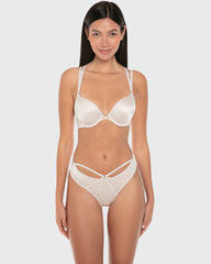 Isla & Evie Luxe Fashion Micro Cheeky Panty Wind Chime Print / S