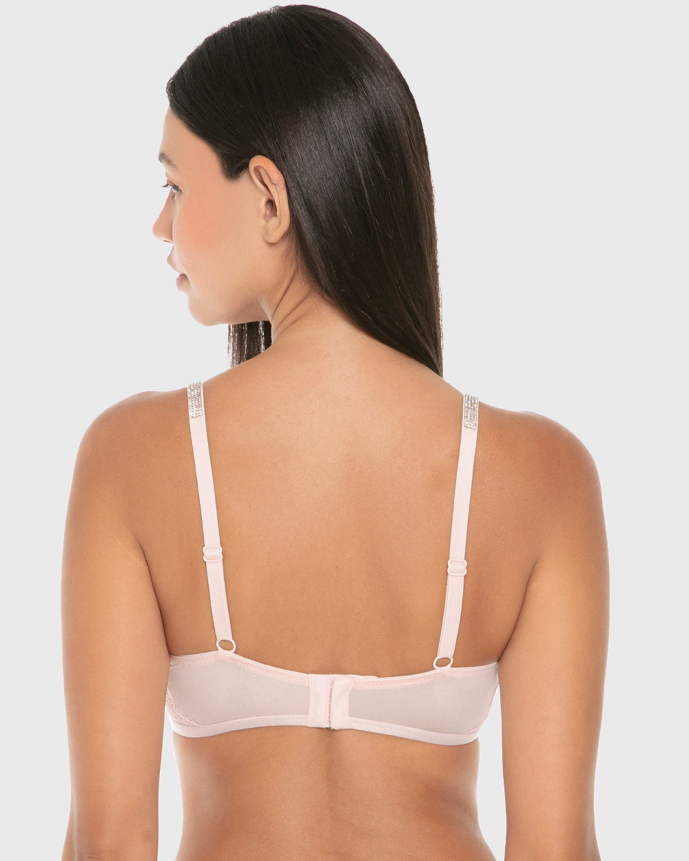 Isla & Evie Luxe Fashion Lightly Lined Full Coverage Bra Rose Quartz / 34B