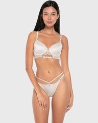 Isla & Evie Luxe Fashion Lightly Lined Full Coverage Bra Wind Chime / 34B